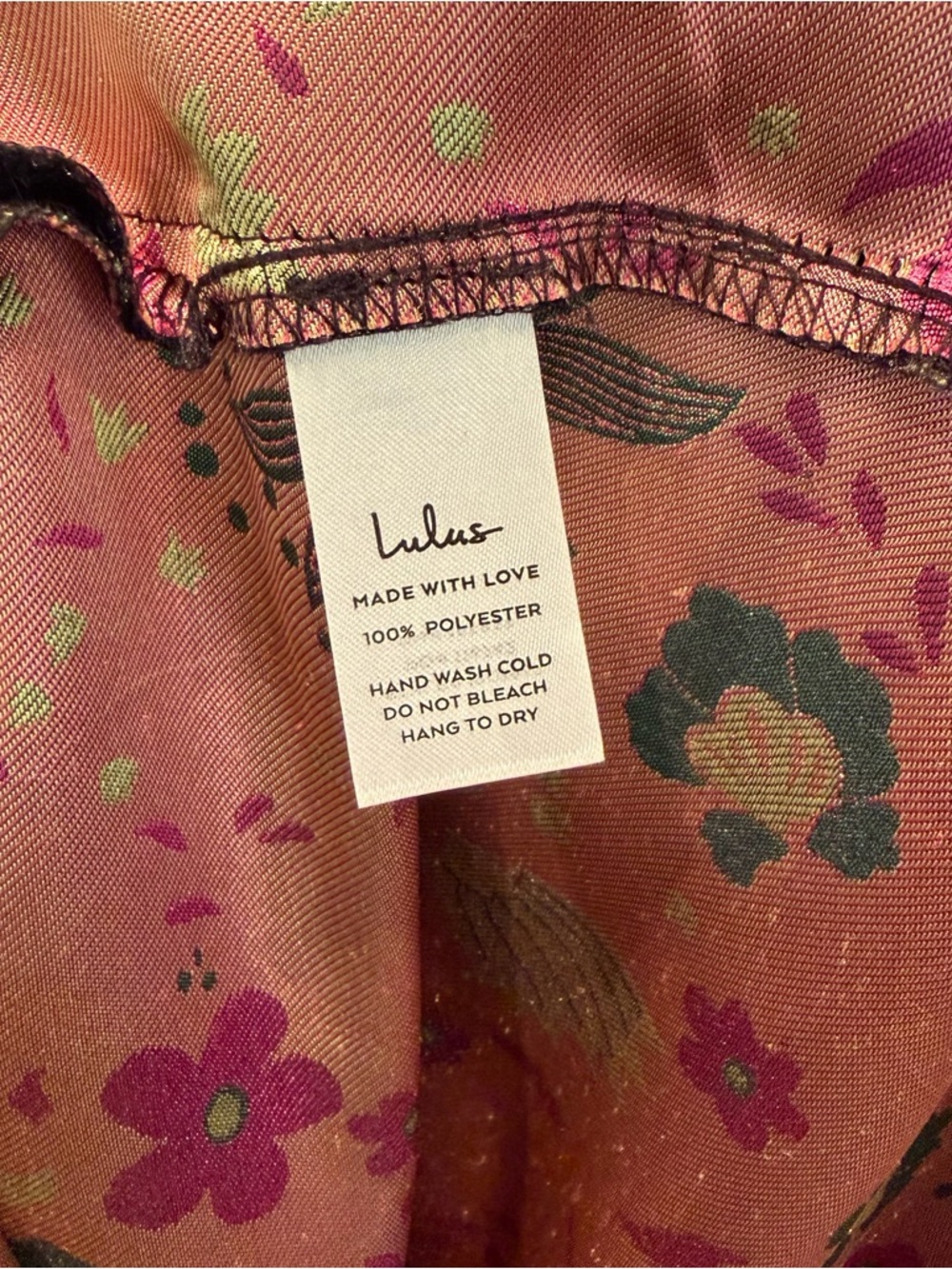 Lulu’s Make a Move Black Satin Floral Jacquard Strapless Midi Dress - Picture 7 of 7